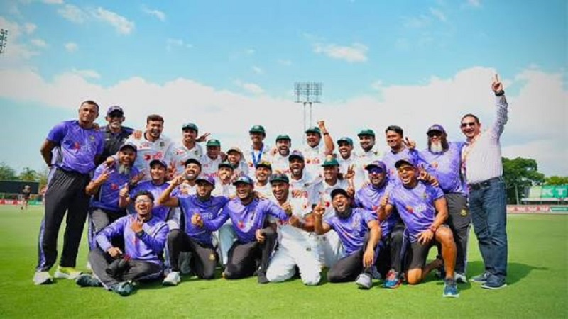 মিরাজের ঘূর্ণি,হাসানের আগুনঝরা বোলিংয়ে অস্ট্রেলিয়ার মাটিতে বাংলাদেশের ঐতিহাসিক জয়